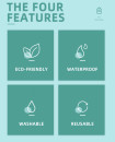 Water Proof Diaper pods , Wet bag Animal Design